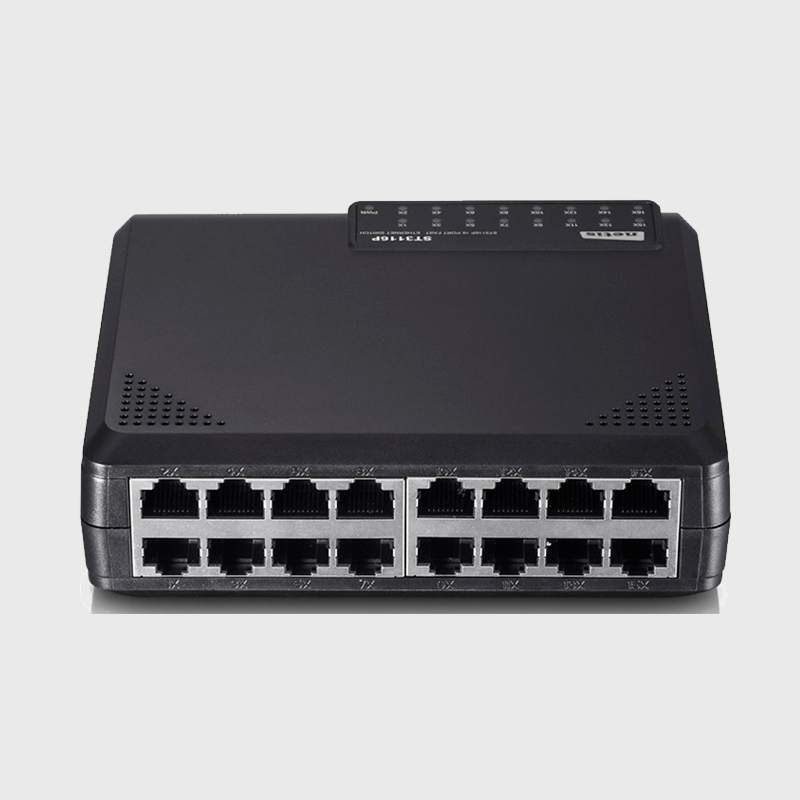 04b68dddad638348a51ca6dc49a5a649.png Коммутатор неуправляемый Netis ST3116P, 16xFE, Desktop/Rack (ST3116P) — изображение 1