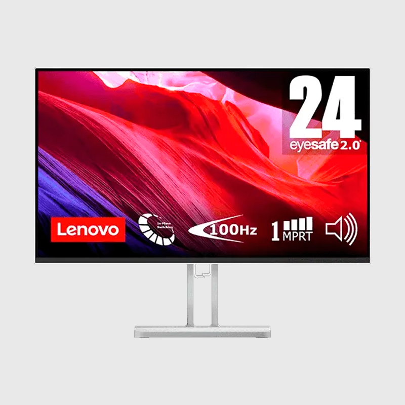 09c76ba5fb6a3f114ea43447e1184192.png Монитор Lenovo L24i-4A 23.8" IPS WLED FHD (67BCKAC6EU) — изображение 1