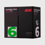 Кабель витая пара 2E CAT 6 UTP, LSZH-1, 305м, AWG 23/1 (Зеленый) (2E-CBL6EUTP-LSZH1-GRN)