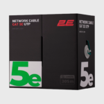 Кабель витая пара 2E CAT 5e UTP, LSZH, 305м, AWG 24/1 (Зеленый) (2E-CBL5EUTP-LSZH-GRN)