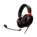 Игровые, проводные наушники  HyperX Cloud III - Gaming Headset (Red) 727A9AA